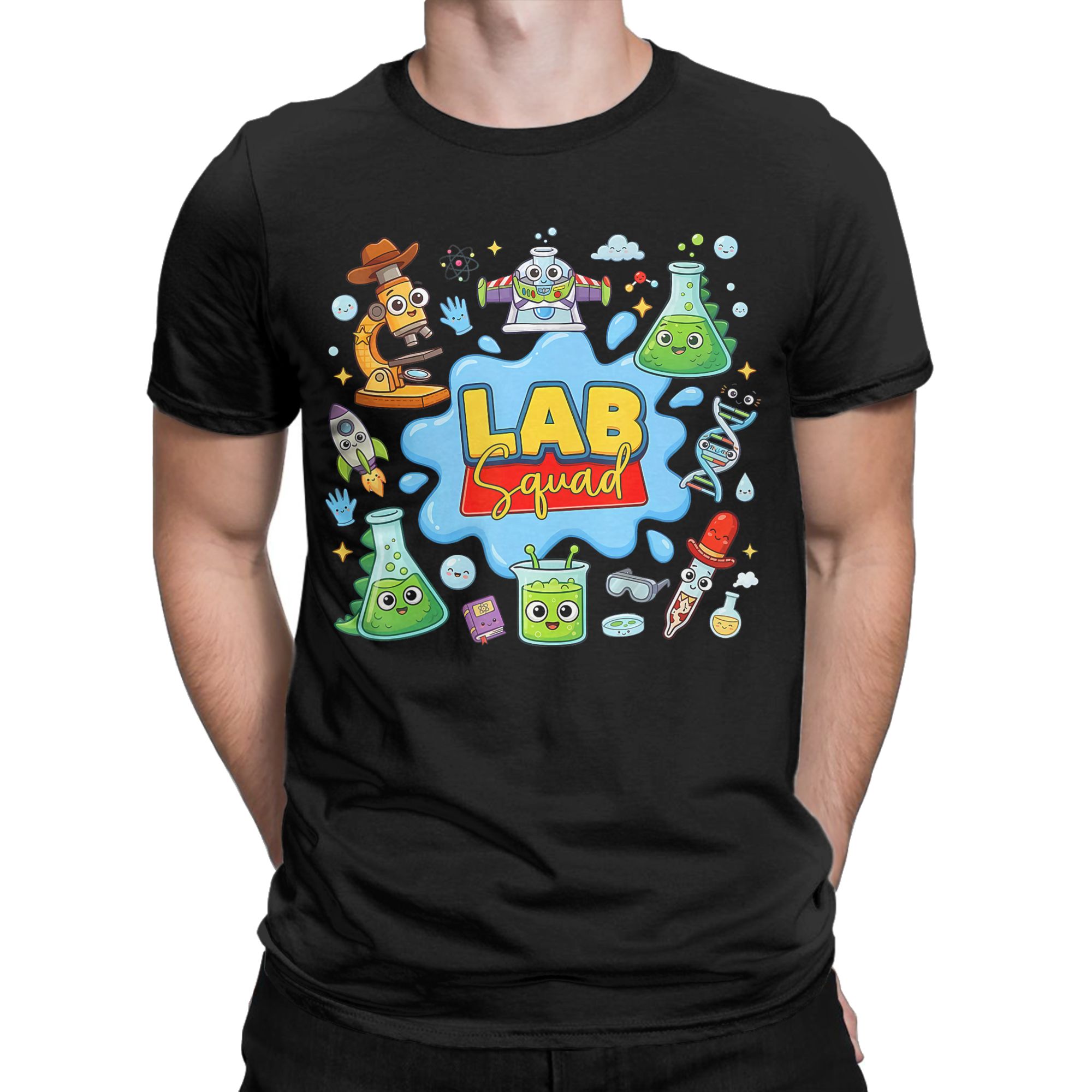 Camisetas masculinas Lab Squad - Medical Lab Technician avaliação e preço