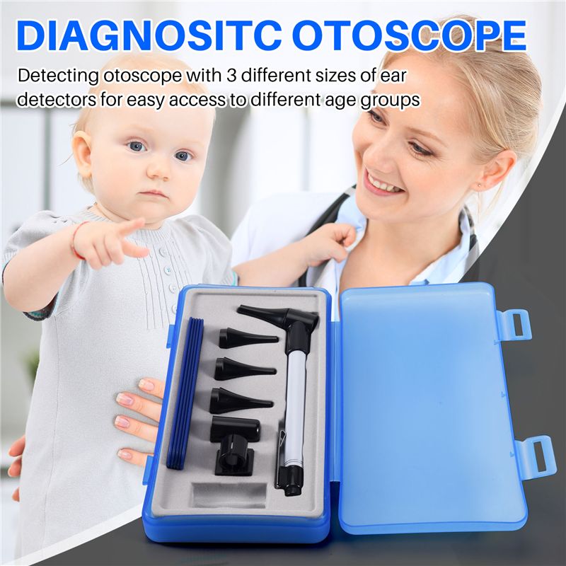Otoscópio, Oftalmoscópio, Esto - Otoscope Ophthalmoscope Set avaliação e preço