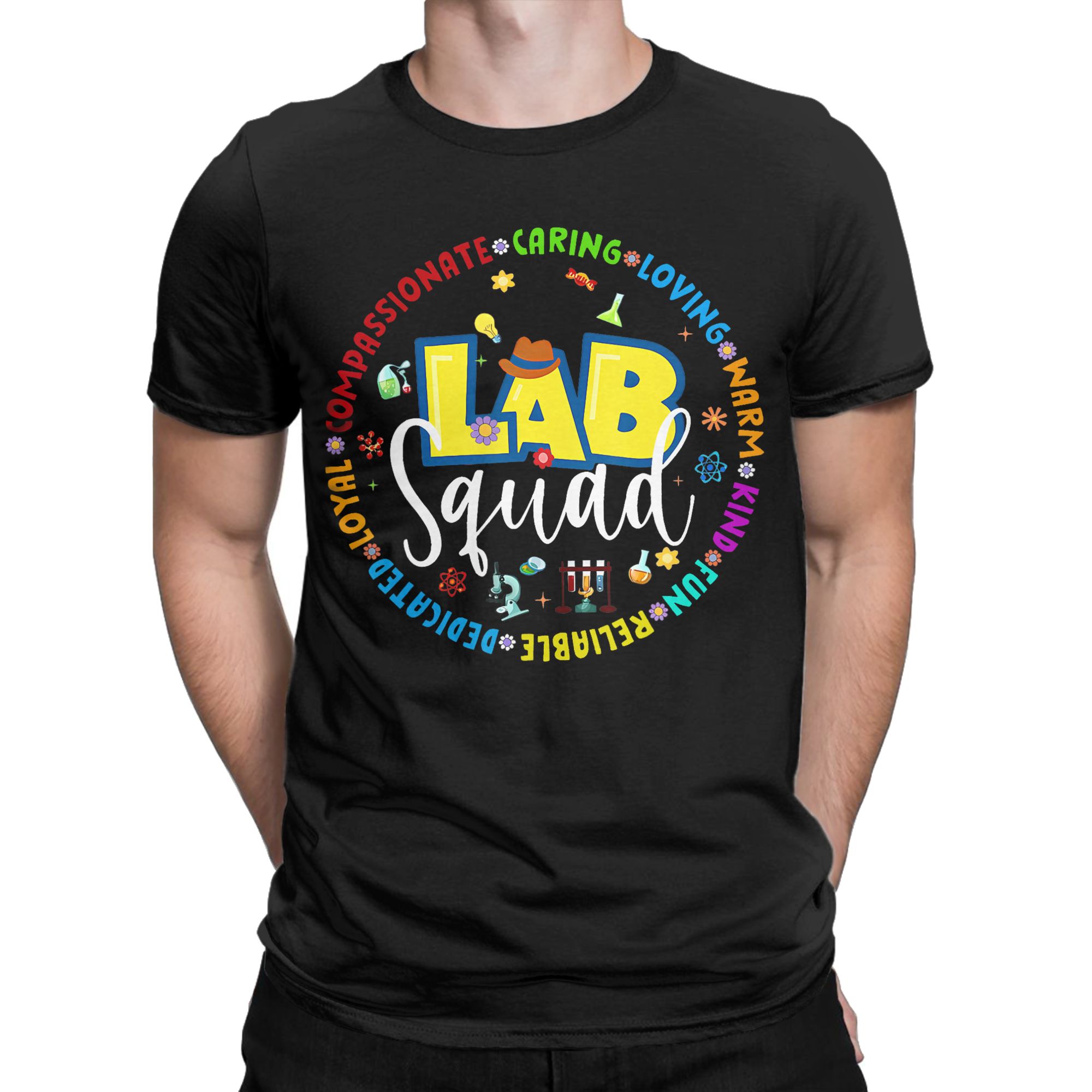 Camiseta Masculina Lab Squad L - Medical Lab Technician avaliação e preço