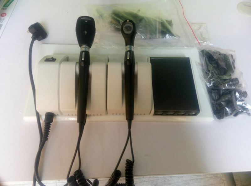 Kit de diagnóstico otorrinolar - Otoscope Ophthalmoscope Set avaliação e preço