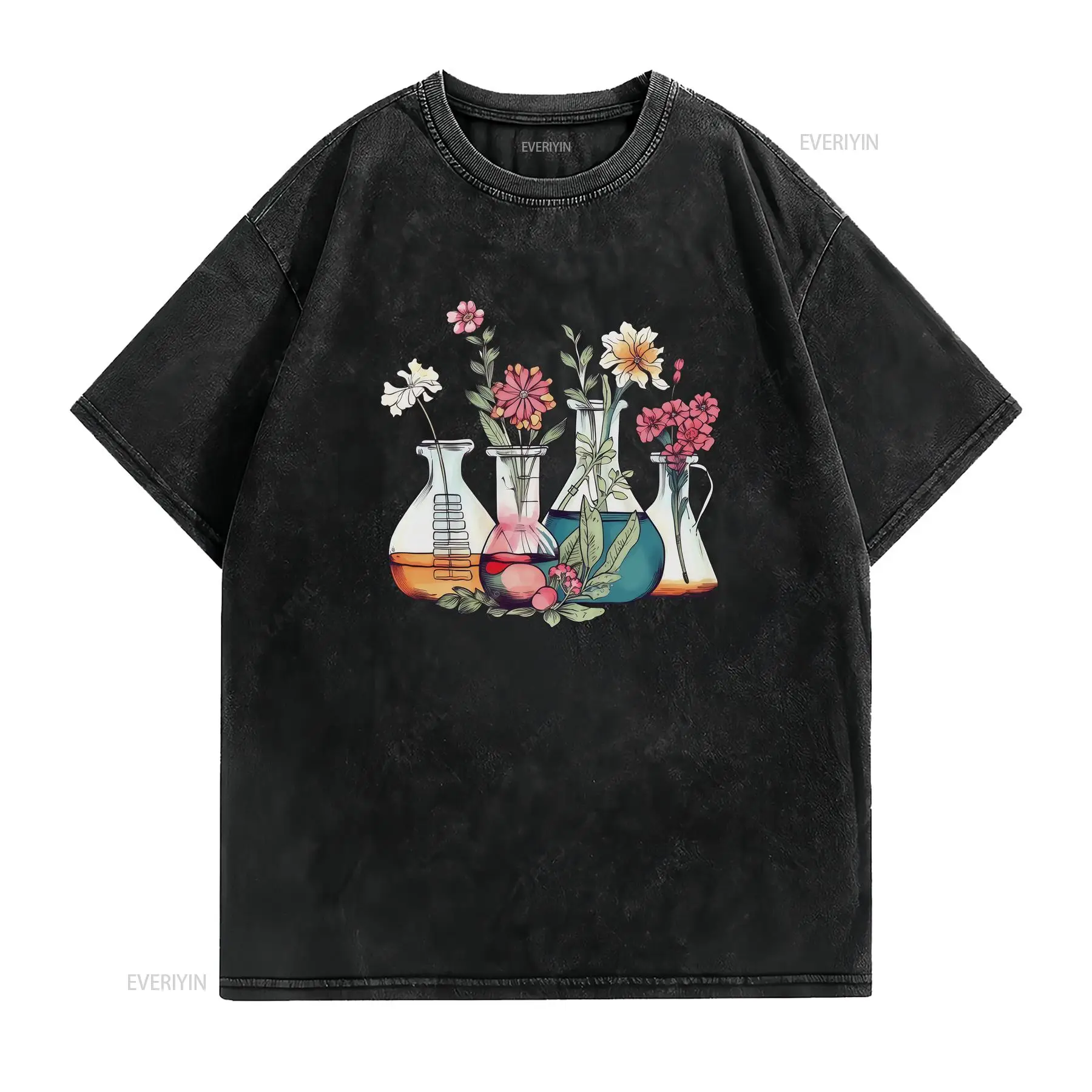 Camiseta de Laboratório Floral - Medical Lab Technician avaliação e preço